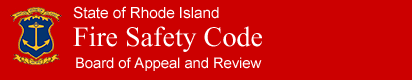 Fire Safety Code, Rhode Island